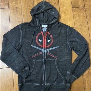 Deadpool zippered Hoodie